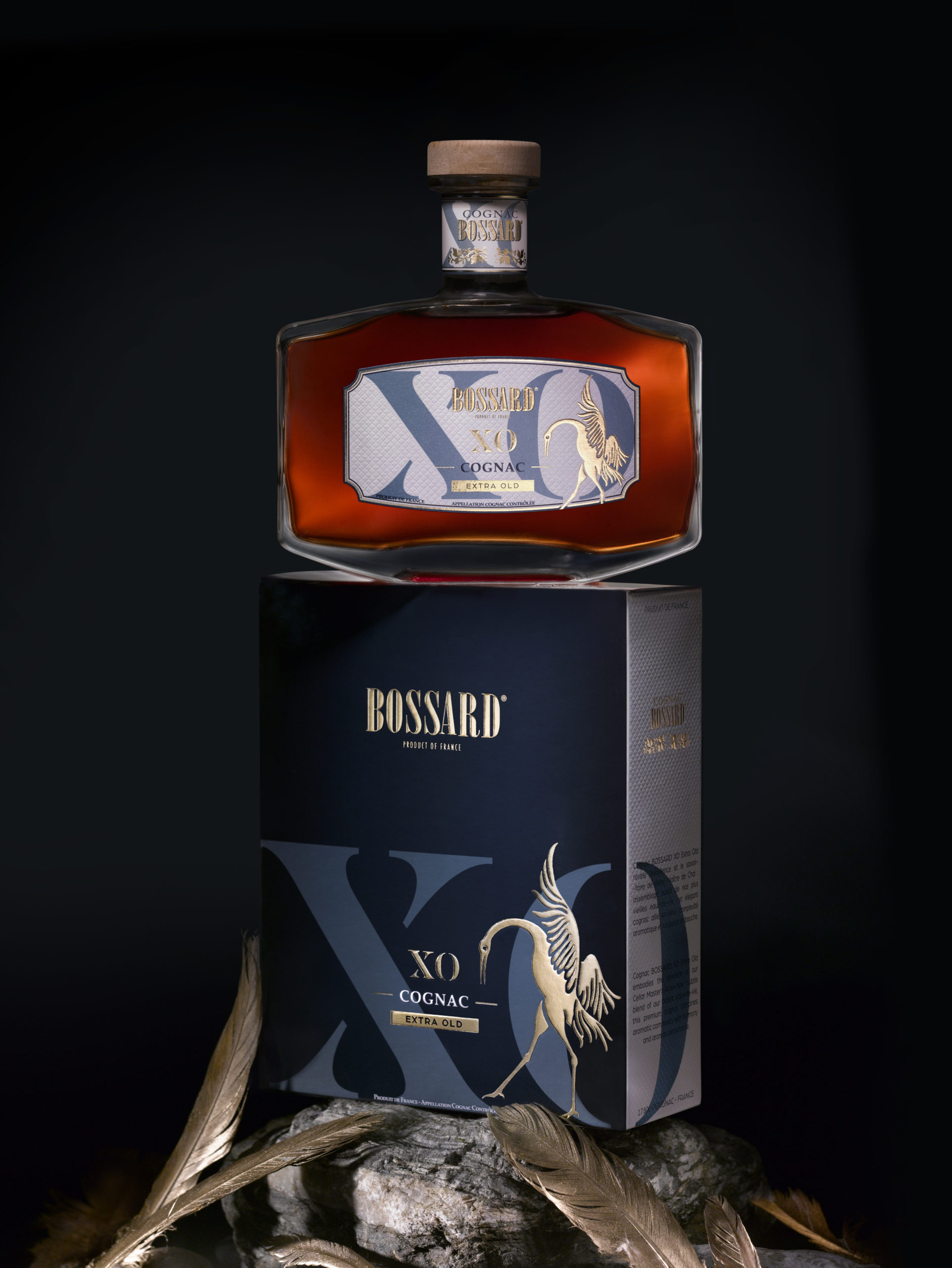 Bossard Cognac XO in the cellar